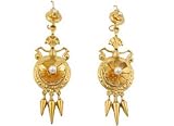 ART DECO GOLD EARRINGS