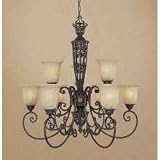 Burnt Umber Chandeliers 97589-BU Designer Fountains