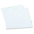 Office Impressions 82316 Office Impressions Plain Easel Pad, 27 x 34, 50 Sheets