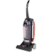 Hoover Commercial Bagless Hush Upright Vacuum, 15lbs, Black