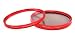 Polaroid Optics Multi-Coated Dual Filter Kit RED (MC UV, CPL) For The Pentax X-5, K-01, K-30, K-X, K-7, K-5, K-5 II, K-R, 645D, K20D, K200D, K2000, K10D, K2000, K1000, K100D Super, K110D, *ist D, *ist DL, *ist DS, *ist DS2 Digital SLR Cameras Which Has Any Of These (18-55mm, 50-200mm) Pentax Lenses