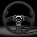 Automotive : Jet Steering Wheel-black