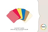 Project Life 3 X 4 Textured Cardstock - Kraft Edition