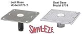 Lock'n-pin Bases (2877-5600161) - Type: Bulk Pack - 7in. X 7in.: 7ft.ft. X 7ft.ft.