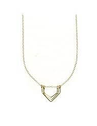 by boe 14K Gold Filled Small Triple-V Necklace