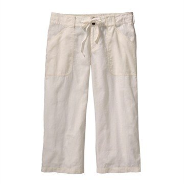 Patagonia: Women's Island Hemp Capris, Pearl, 14