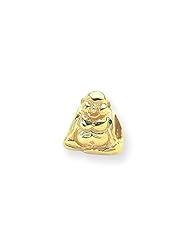 Buddha Charm in 14k Gold for 3mm Charm Bracelets