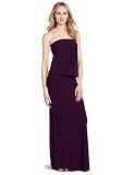 Sweet Pea Women's Mesh Strapless Maxi Dress