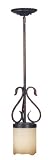 Review Kenroy Home 90511AGC / Kenroy Home 90511AGC Verona One-Light Mini Pendant, Aged Gold Copper with Copper Vintage Scavo Globe