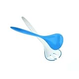 Salatbesteck VINTAGE 27 cm, zweifarbig hellblau