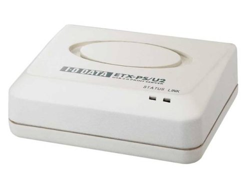 I-O DATA USB 2.0/1.1�Ή� �R���p�N�g�v�����g�T�[�o�[ ETX-PS/U2