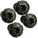 1911 Torx Grip Screws with Black Zinc Coating x4 pcs