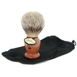 The Art Of Shaving Decorative Shaving Brush ( Handcrafted ) - Fine Badger Thuja Wood