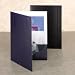 Pin Stripe 2 Pocket Portfolios, 100 Sheet Cap., Navy on Navy, 25/Box (ESS57525) Category: Report Covers Image