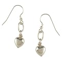 Single Heart Earrings
