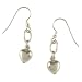 Single Heart Earrings