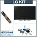 LG 42SL80 42" Full HD LCD TV with Accessory Kit (2 HDMI Cables, 1 RGB Cable, 1 Audio Cable, Plasma / LCD Clean Kit, Monster 6 Outlet Surge Protection)
