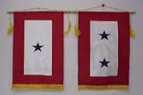 Service Banner - One Star Satin 8 in. x 14 in.
