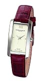 Charles Hubert Paris - Women's Classic Retro Watch with Rose-Gold Dial and Silver Accents
