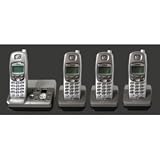 VTech mi6896 5.8 GHz DSS Cordless Phone with Four Handsets and Digital Answering System