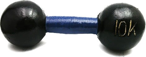 JTW 鉄アレー10kg サイズw320mm W0006  4541066 001090