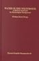 Water in the Wilderness: A Biblical Motif and Its Mythological Background (Harvard Semitic Monographs)