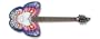 Daisy Rock Butterfly Artist Guitar, Fantasy