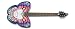 Daisy Rock Butterfly Artist Guitar, Fantasy