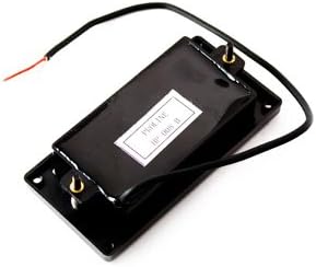 Heavy Metal Electric Guitar Humbucker Pickup HHZ Black on Black Metalshred