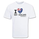 I Heart New Zealand Soccer T-Shirt