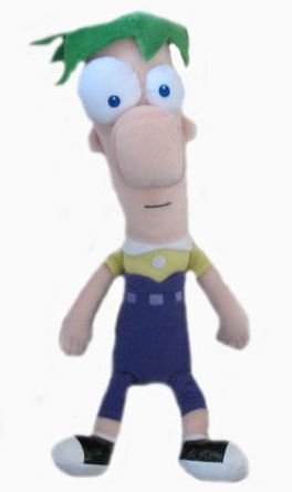 Disney's Phineas and Ferb 14 Inch Talking Plush Figure Ferb