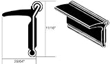 CRL Flexible Stainless Steel Beaded Belt Molding for 1961-1967 GM and 1967-1974 Kaiser Jeep - 96 in long