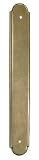 Non-beaded Back Plate in German Bronze