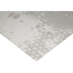 Stainless T-304 Annealed 2B Sheet 0.015" (28 ga.) Cut to 12" x 12"