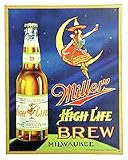Miller High Life Brew Tin Sign