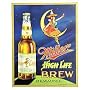 Miller High Life Brew Tin Sign
