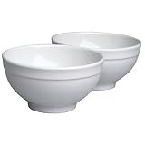 Emile Henry Couleurs White Cereal Bowls, Set of 2
