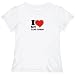 T-Shirt Woman White  I Love My Cane Corso  Dog