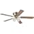 Westinghouse 7871400 Contempra IV Four-Light 52-Inch Five-Blade Ceiling Fan, Antique Brass with Ribbed Globes