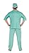 Rubies Costume Co Men's Doctor Scrubs Costume