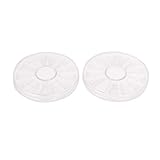 uxcell 部品収納ボックス　パーツボックス　ホルダー　ホワイト　プラスチック　クリア　12コンポーネント　2個入り