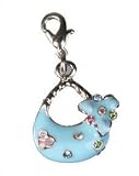 Bombay Duck  Evening Bag with Flower Charm