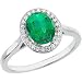 Stunning Genuine Columbian Emerald set in White Gold Designer Ring for SALE(8,Platinum)