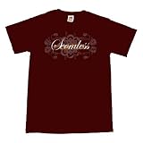 SEEMLESS - Flower - Maroon t-shirt