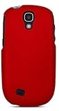 Samsung Gravity Smart T589 Rubberized Hard Case Cover – Red