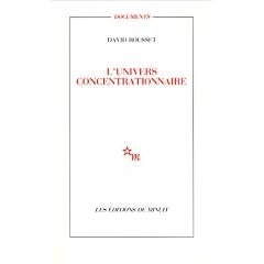 L'univers concentrationnaire