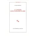 L'univers concentrationnaire