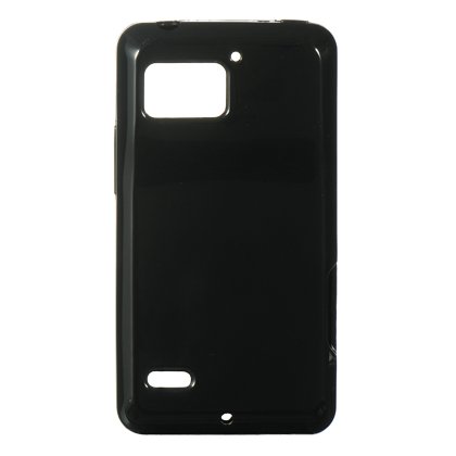 Huge save onooma phones TPU Skin Cover for Motorola DROID Bionic XT875, Black
