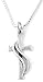Jewelry : Sterling Silver Wrapped Cross Pendant by Bob Siemon, 18"