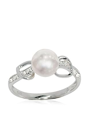 MAYUMI Anillo Romantic (oro blanco 18 ct)